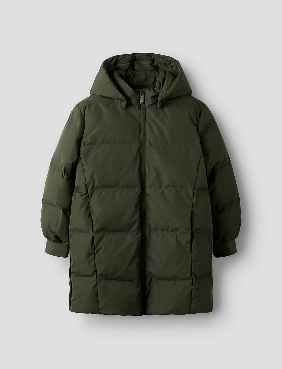 name it - NKFMUSK PUFFER JACKET LONG TB - vinterjakker - deep depths - 0