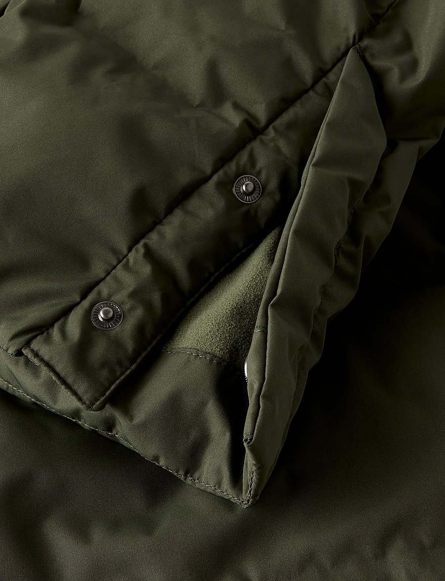 name it - NKFMUSK PUFFER JACKET LONG TB - vinterjakker - deep depths - 4