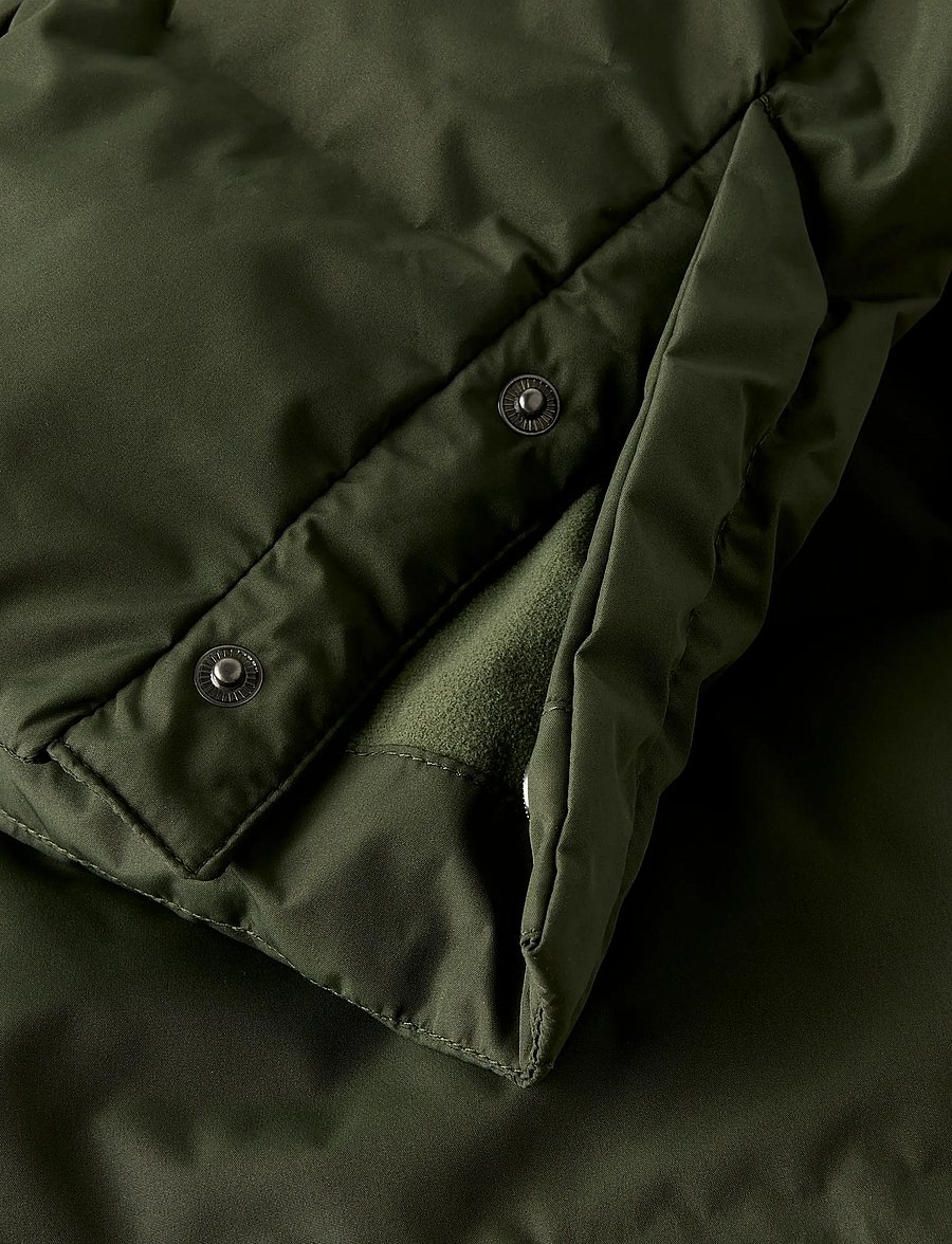 name it - NKFMUSK PUFFER JACKET LONG TB - vinterjakker - deep depths - 5