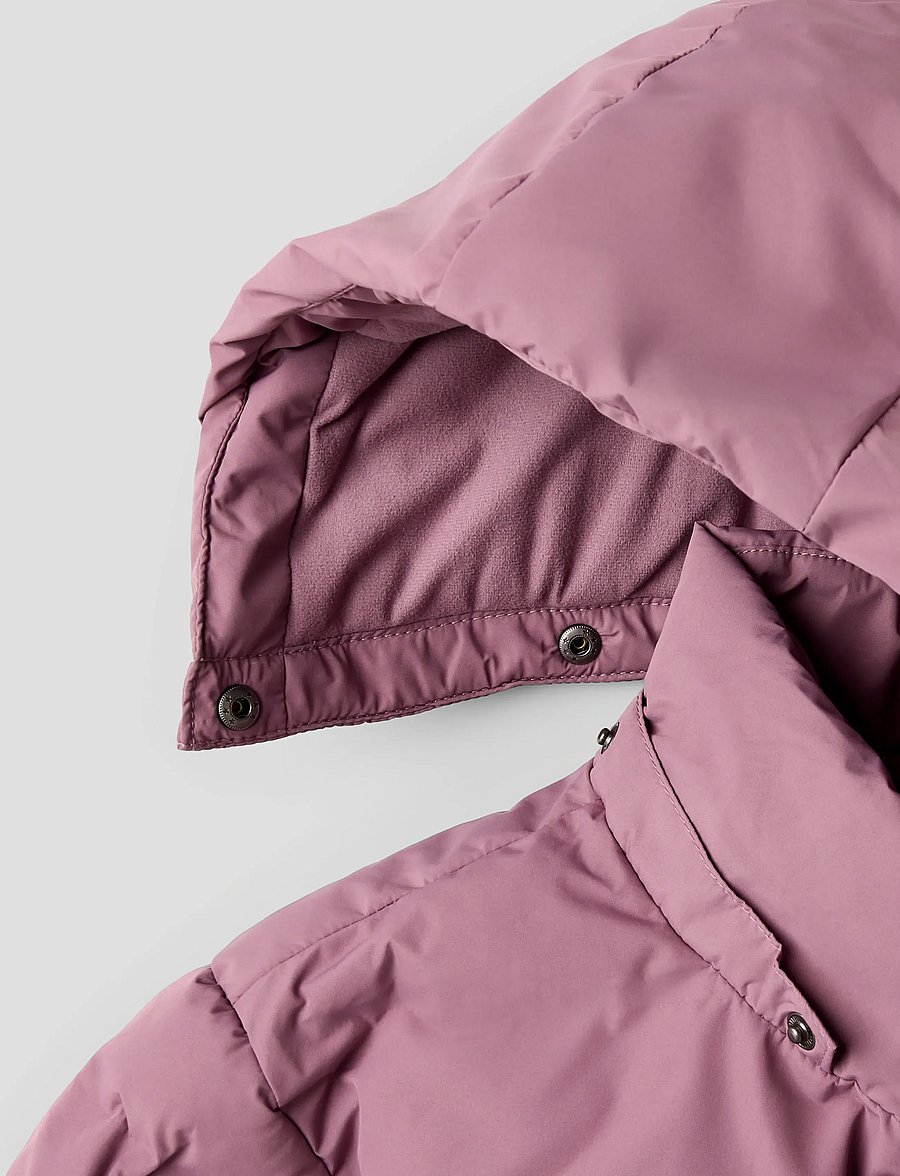 name it - NKFMUSK PUFFER JACKET LONG TB - vinterjakker - grape shake - 3