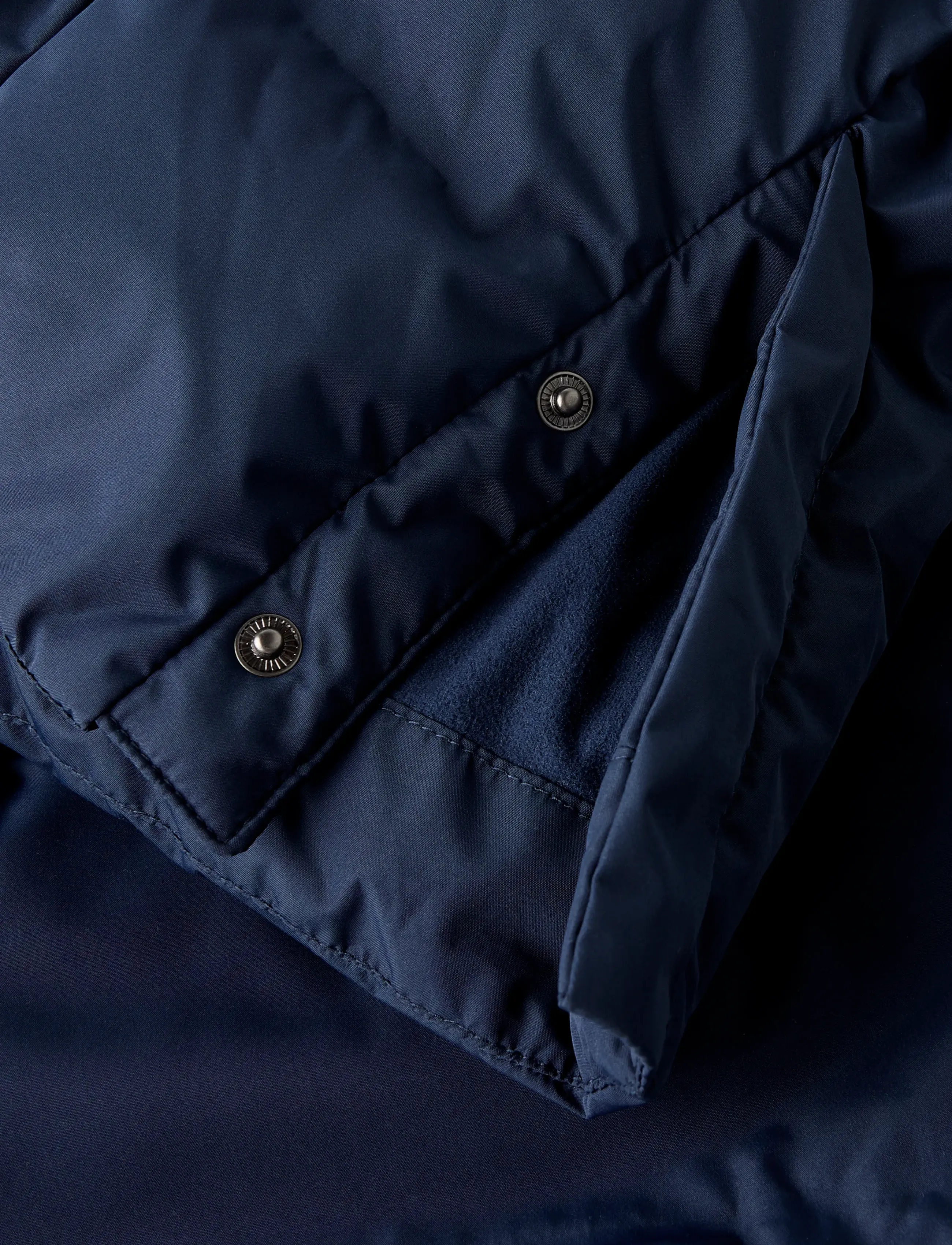 name it - NKFMUSK PUFFER JACKET LONG TB - vinterjakker - navy blazer - 4