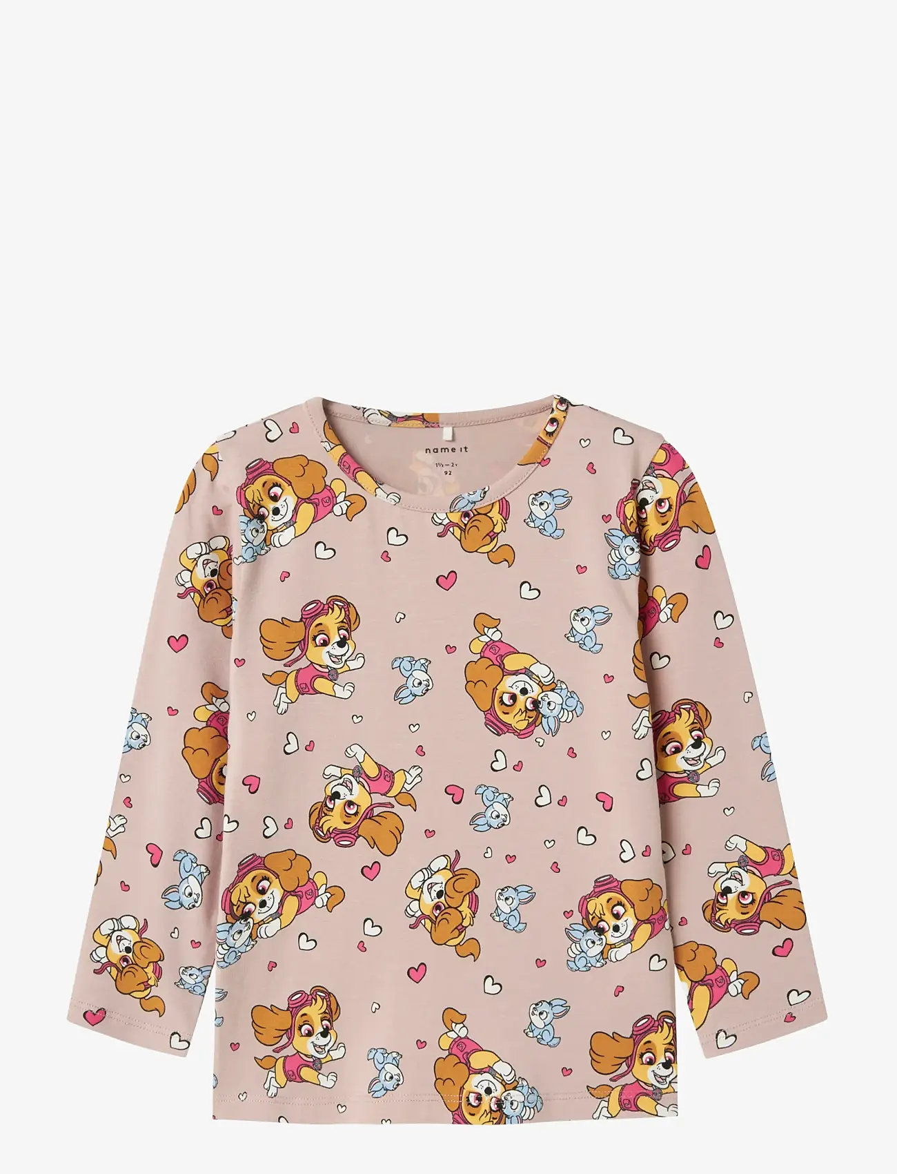 name it - NMFJIDDI PAW LS TOP CPLG - langærmede t-shirts - burnished lilac - 0