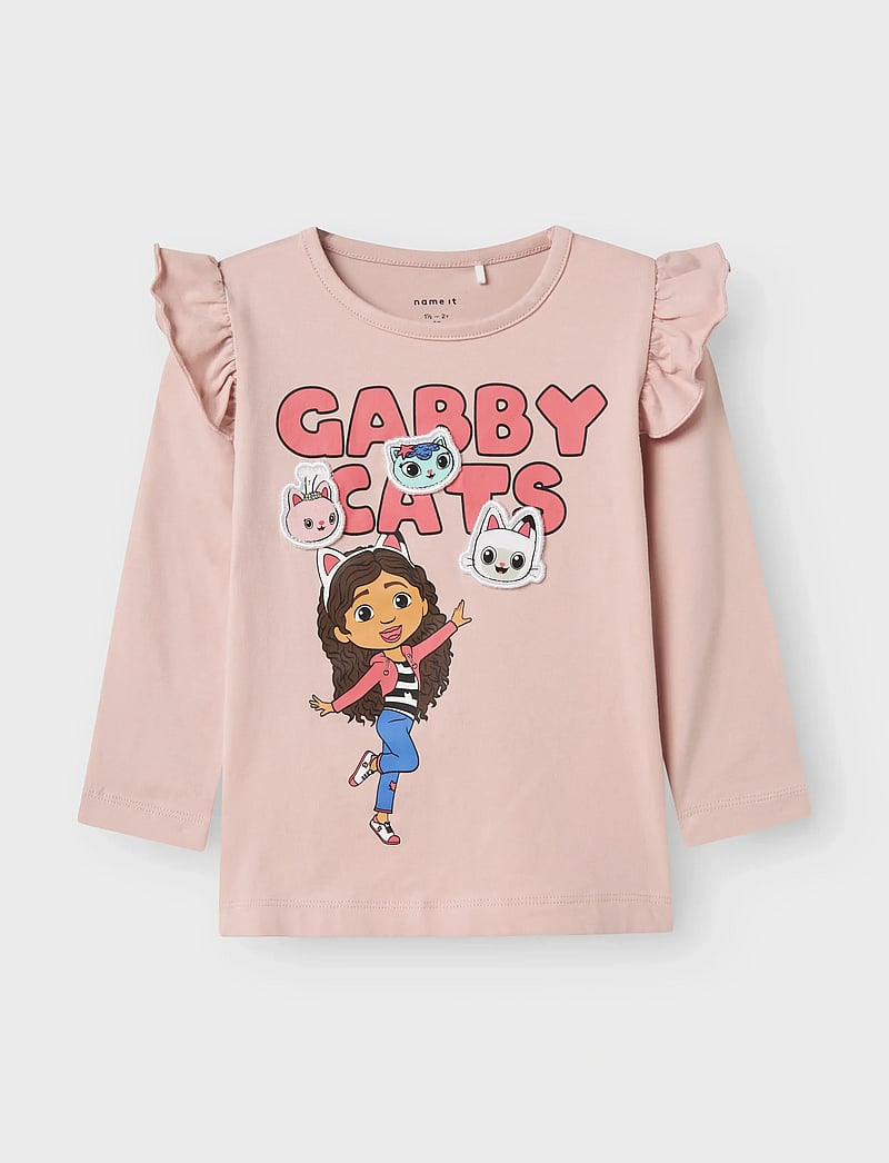 name it - NMFJUTTE GABBY LS TOP BOX SKY - langärmelig - burnished lilac - 0