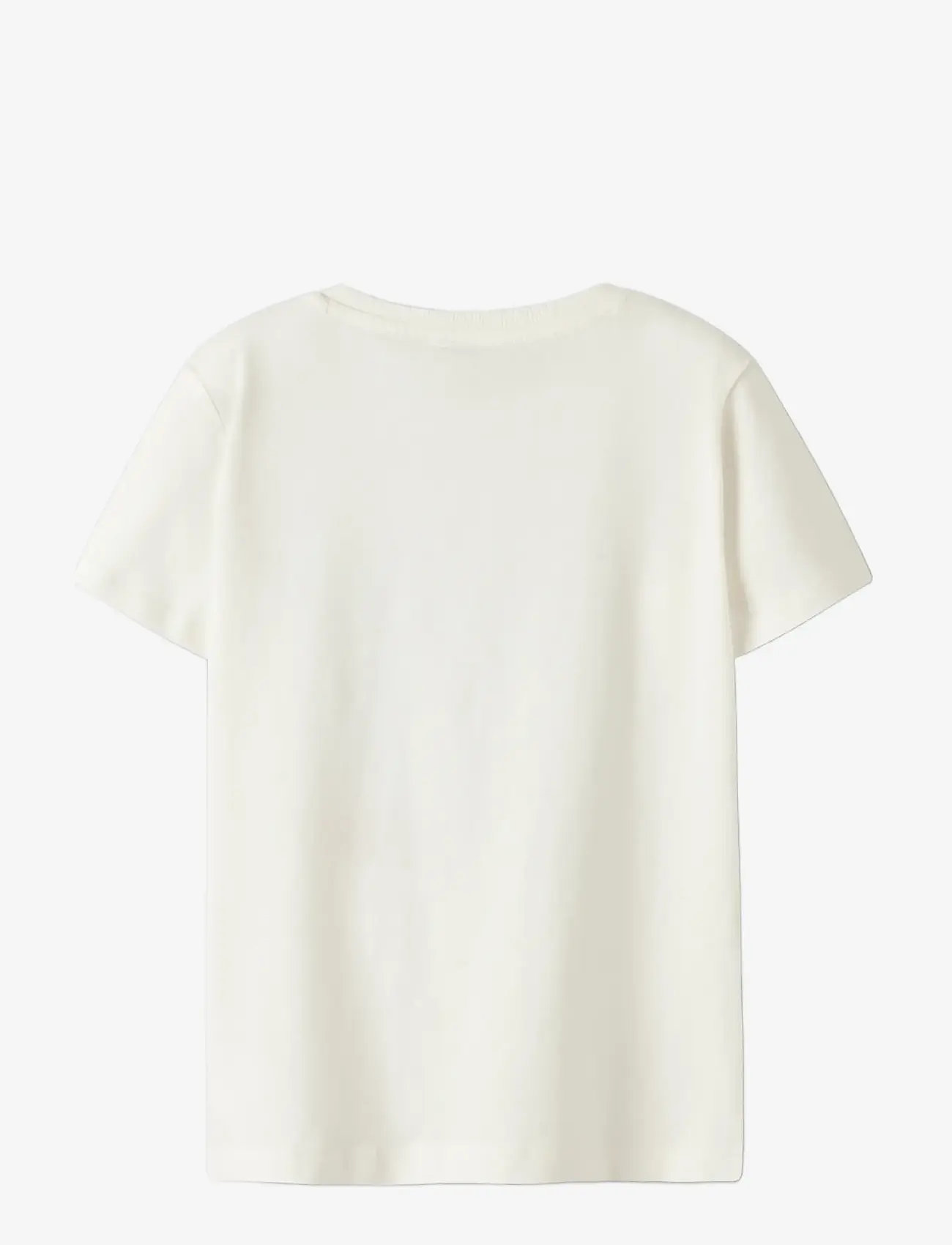name it - NKMKURTH SS TOP PB - kortærmede t-shirts - coconut milk - 1