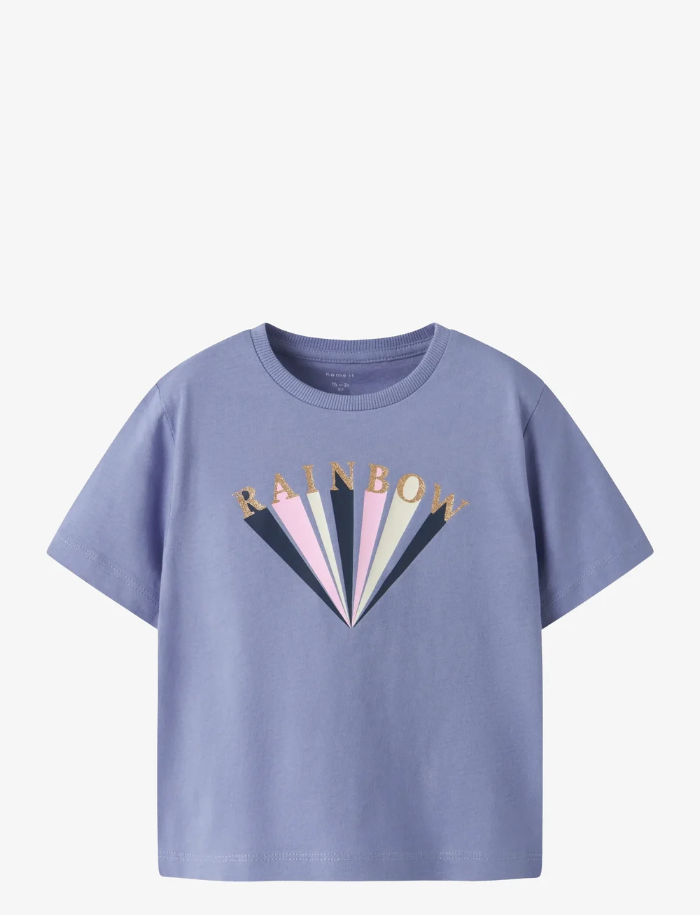 name it - NMFKATINKA SS NREG TOP PB - short-sleeved t-shirts - purple impression - 0