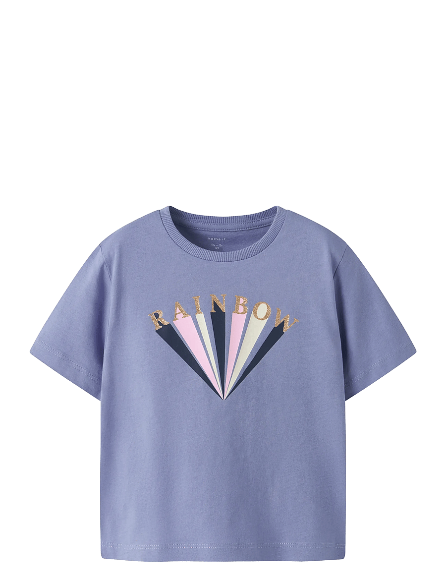 name it - NMFKATINKA SS NREG TOP PB - kurzärmelige - purple impression - 1