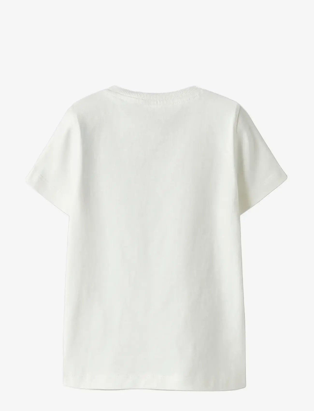 name it - NMMKARLTON SS TOP PB - short-sleeved t-shirts - coconut milk - 2