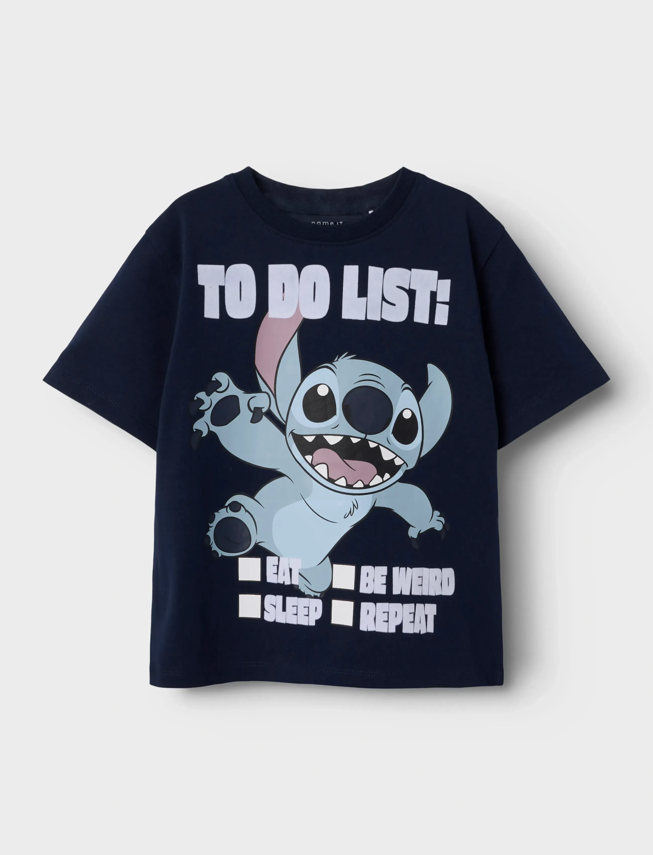 name it NMMJUDD STITCH NREG SS TOP WDI - Toppar og stuttermabolir - NAVY BLAZER / navy
