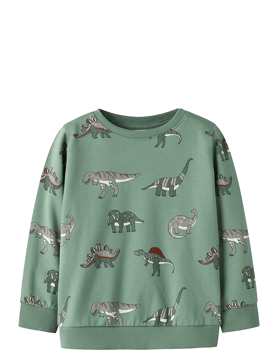 name it - NMMNENEAN LS SWE BRU PB - sweat-shirt - green bay - 1