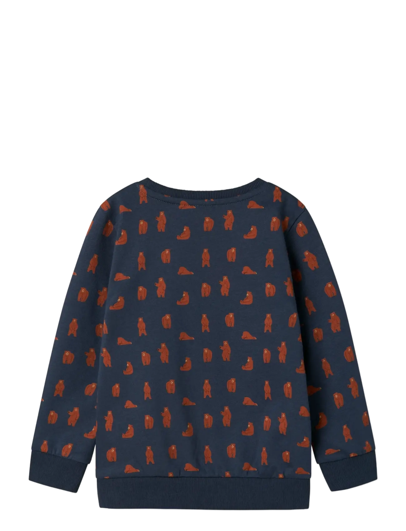name it - NMMNENEAN LS SWE BRU PB - sweatshirts - mood indigo - 2
