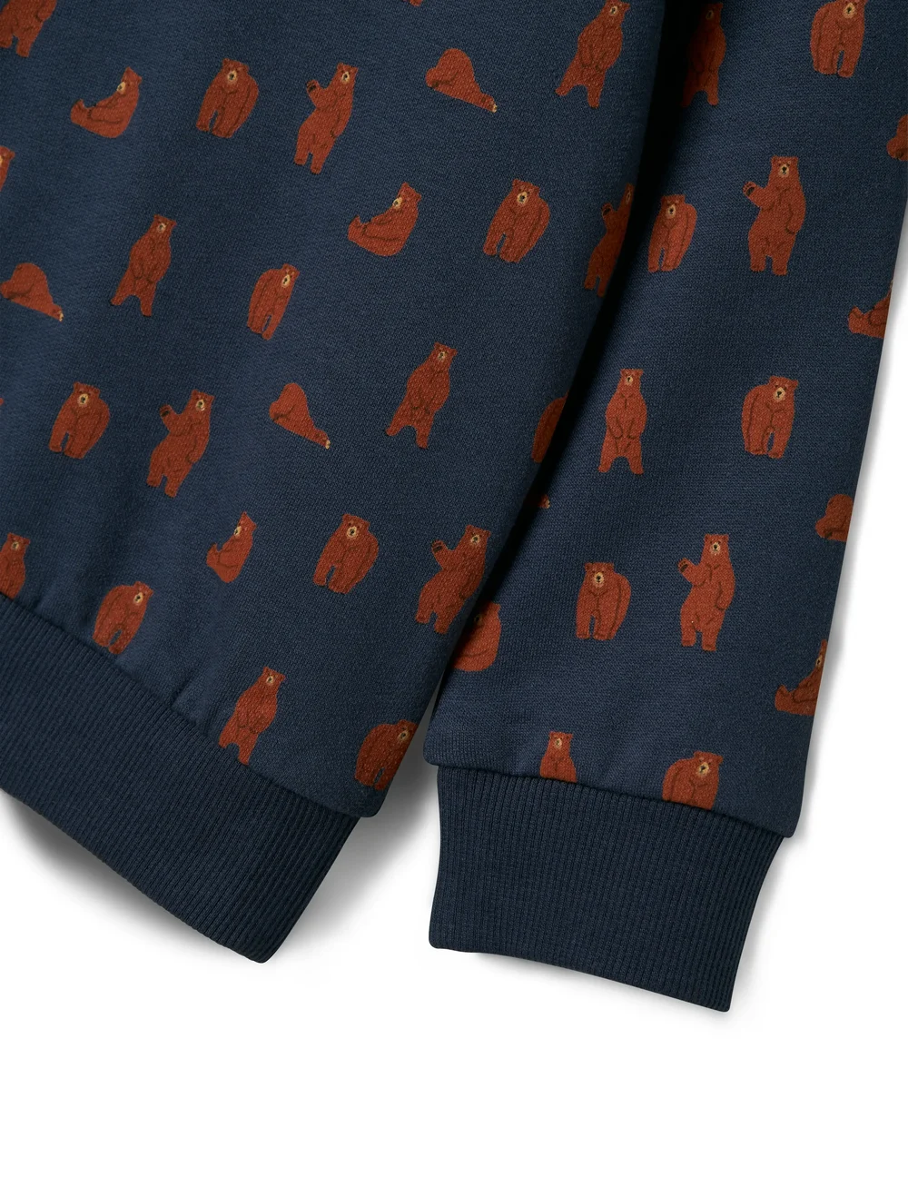 name it - NMMNENEAN LS SWE BRU PB - sweatshirts - mood indigo - 3