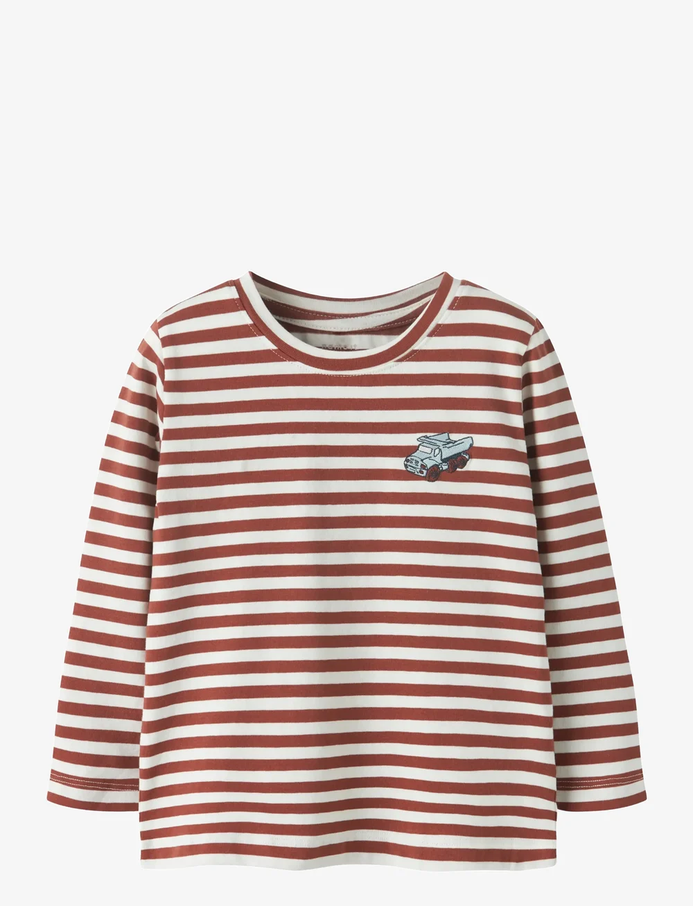 name it - NMMNITU LS TOP PB - pikkade varrukatega t-särgid - sequoia - 0