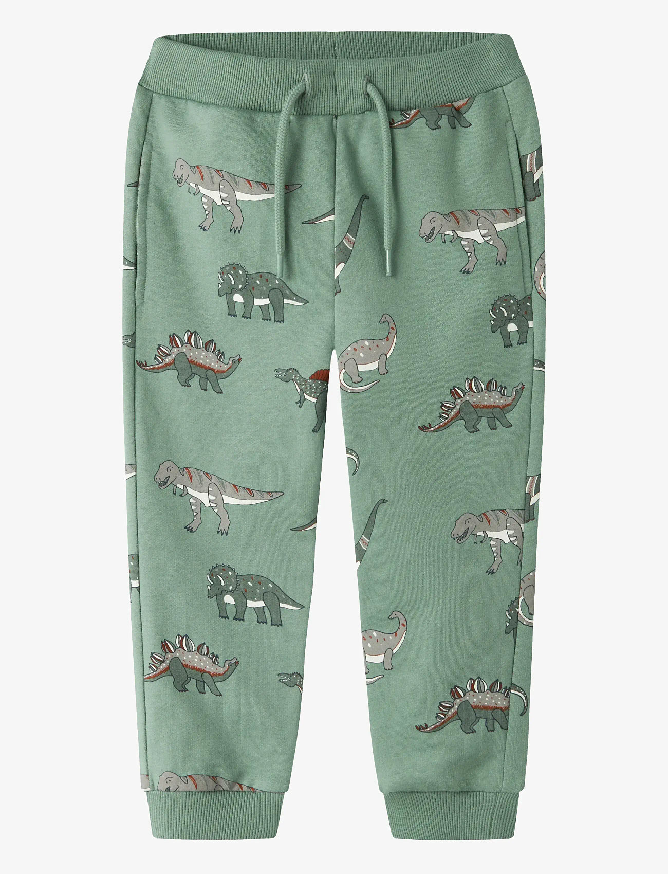 name it - NMMNENEAN SWE PANT BRU PB - dressipüksid - green bay - 1