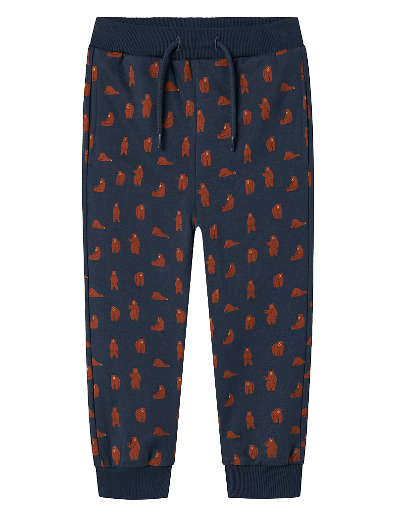 name it - NMMNENEAN SWE PANT BRU PB - jogginghosen - mood indigo - 1