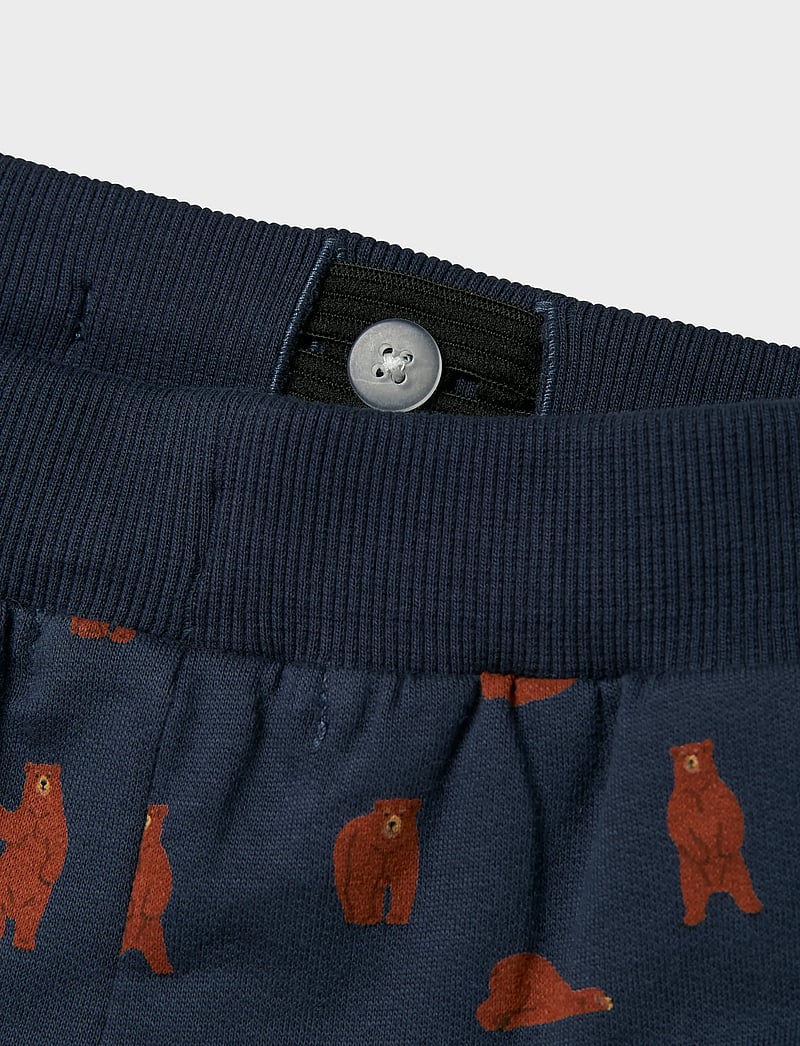 name it - NMMNENEAN SWE PANT BRU PB - jogginghosen - mood indigo - 4