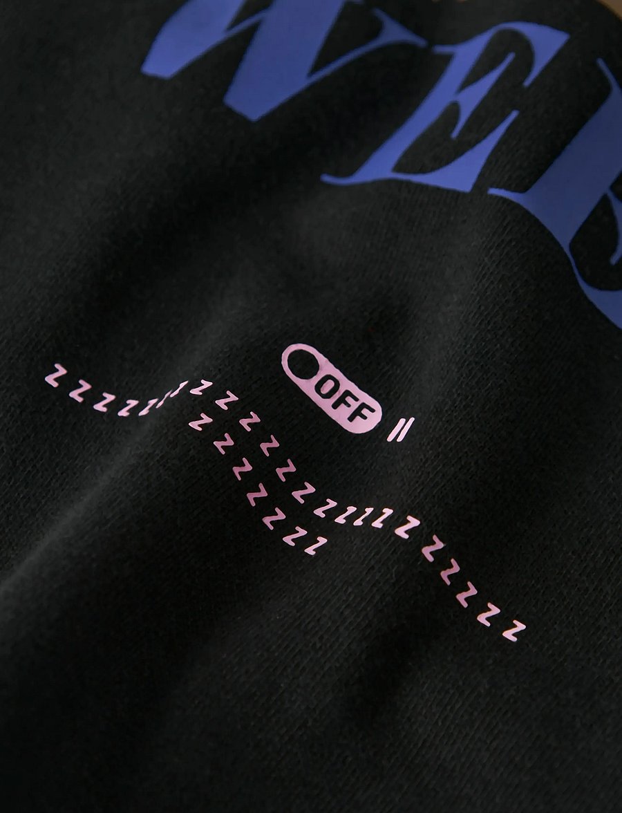 name it - NKFOFINA LS NREG WH SWE BRU PB - kapuzenpullover - black - 4