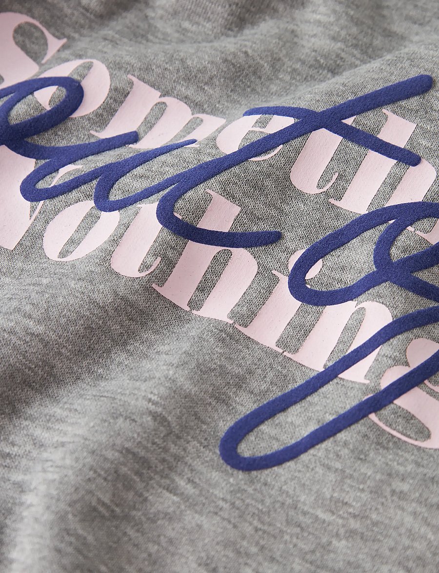 name it - NKFOFINA LS NREG WH SWE BRU PB - huvtröjor - grey melange - 3
