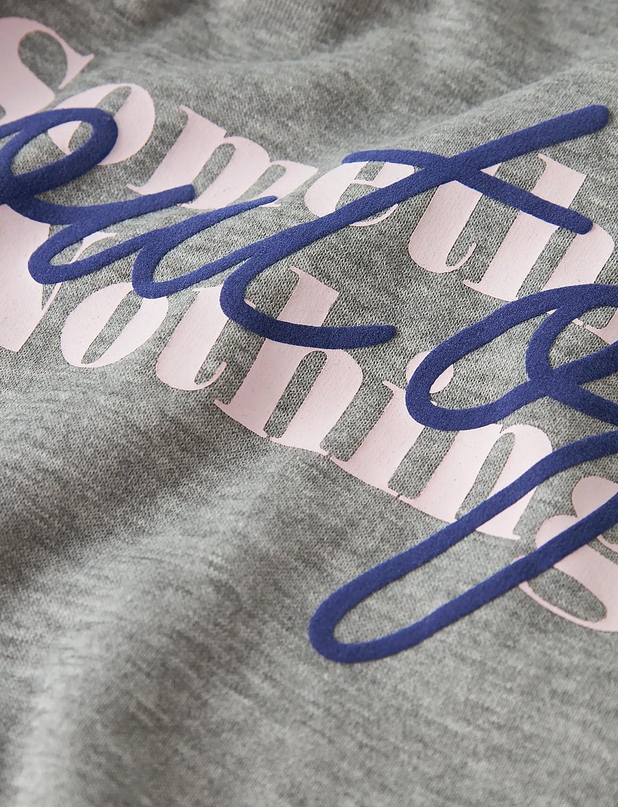 name it - NKFOFINA LS NREG WH SWE BRU PB - huvtröjor - grey melange - 4