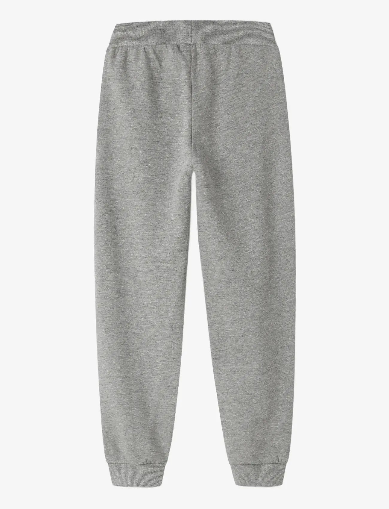 name it - NKMNELLO NREG SWE PANT BRU PB - efterårstøj - grey melange - 1