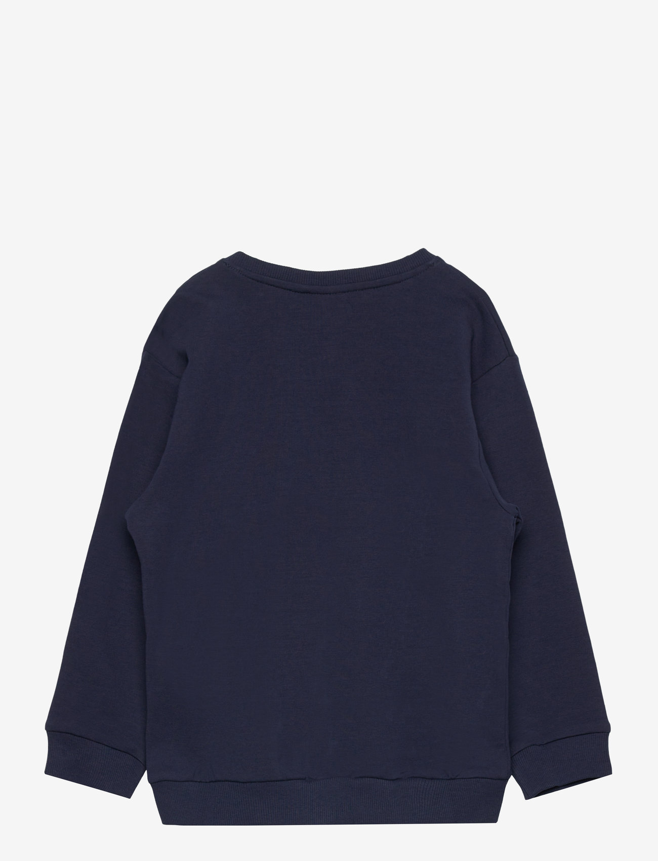 name it - NMMLOGAN LS NREG SWEAT CARD UNB - sweatshirts - navy blazer - 1