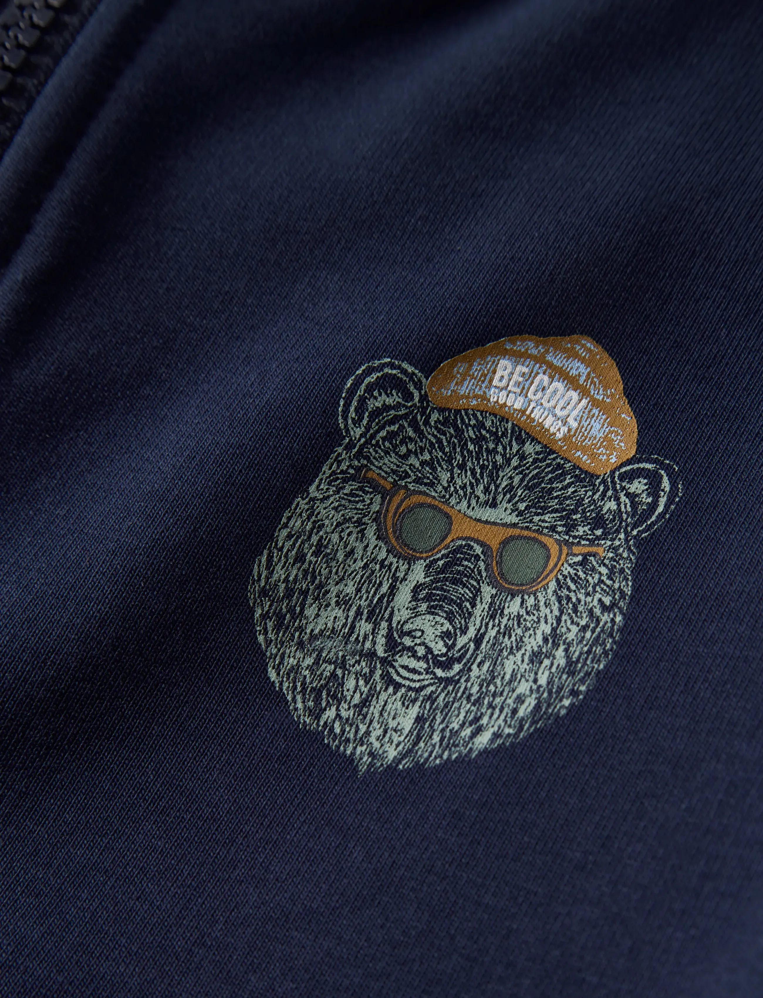 name it - NMMLOGAN LS NREG SWEAT CARD UNB - sweatshirts - navy blazer - 3