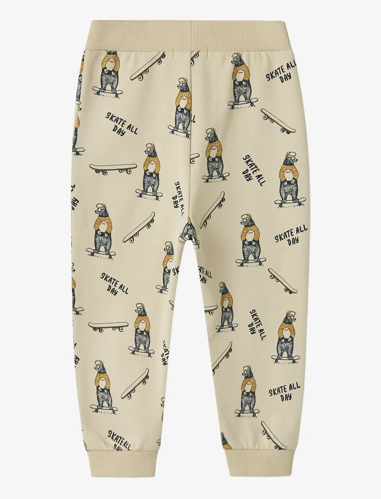 name it - NMMLOGAN NREG SWEAT PANT UNB - mjukisbyxor - peyote - 1