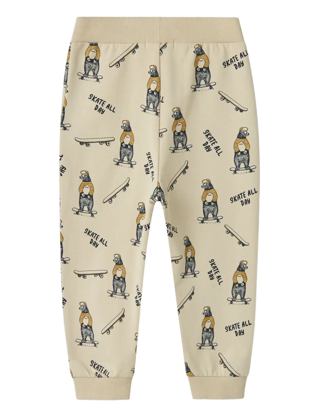 name it - NMMLOGAN NREG SWEAT PANT UNB - verryttelyhousut - peyote - 2