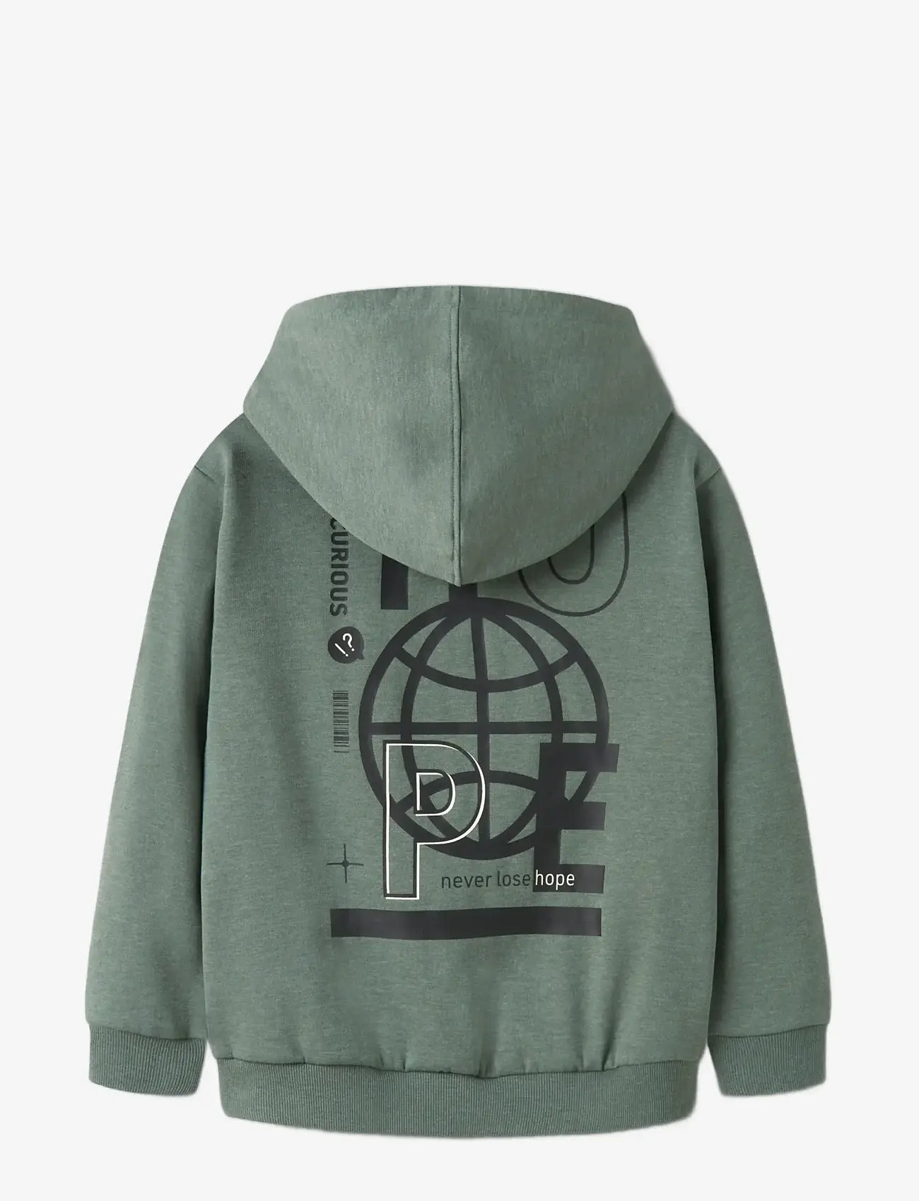 name it - NKMOLAF LS NREG SWE WH BRU PB - hættetrøjer - laurel wreath - 1