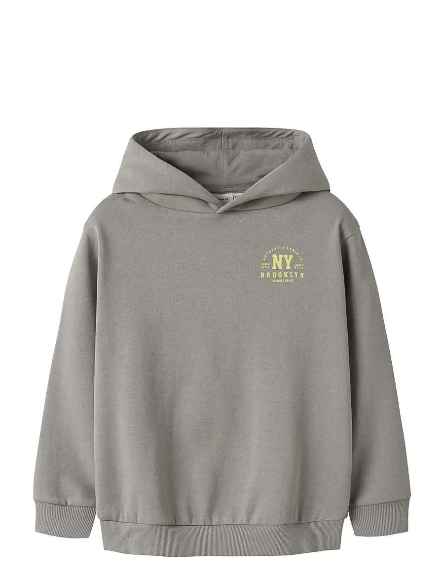 name it - NKMOLAF LS NREG SWE WH BRU PB - hættetrøjer - rock ridge - 1