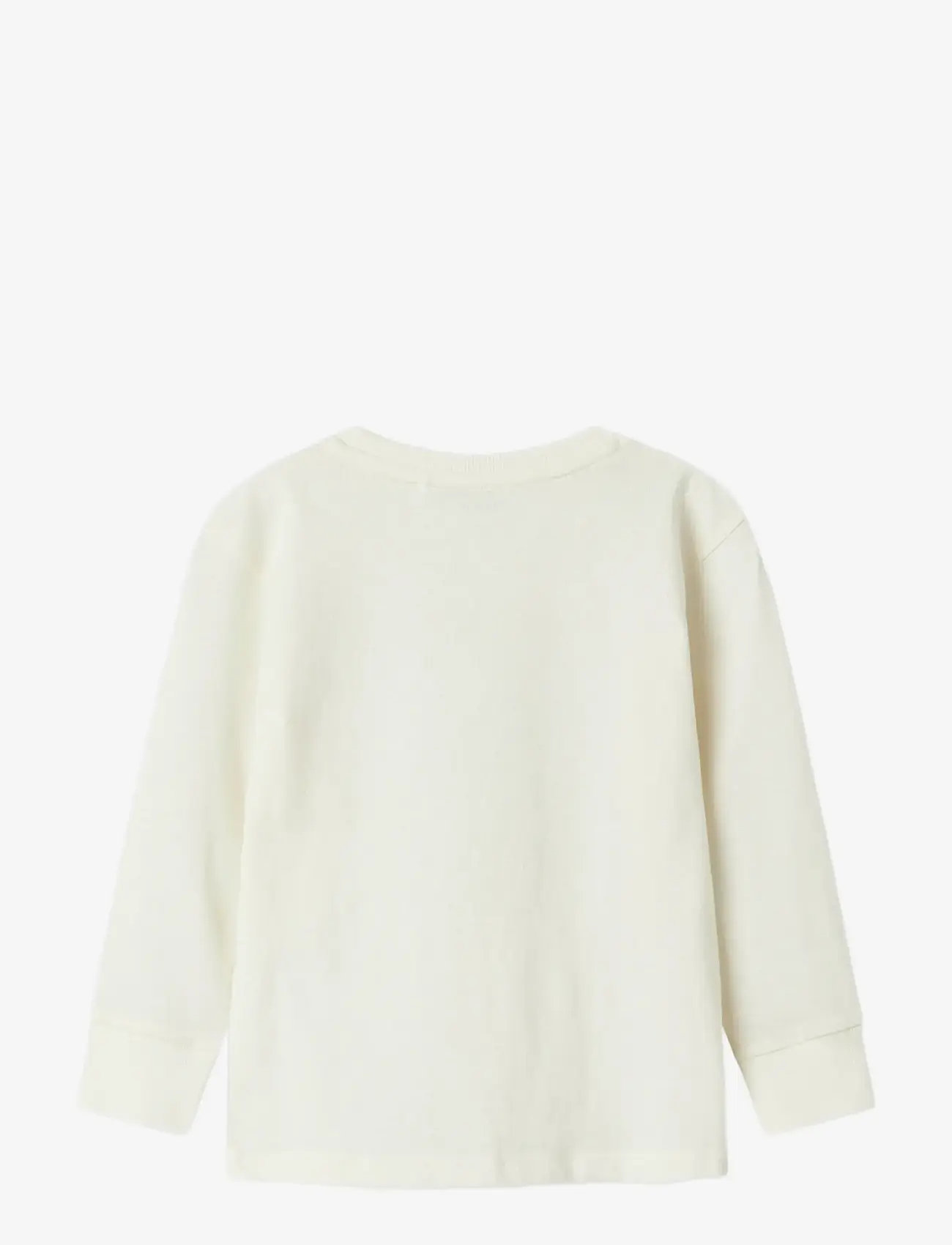 name it - NMMOBAY LS NREG TOP PB - langärmelig - coconut milk - 2