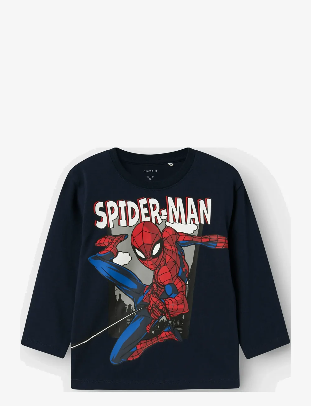 name it - NMMJUICE SPIDER NREG LS TOP NOOS MAR - langärmelig - navy blazer - 1