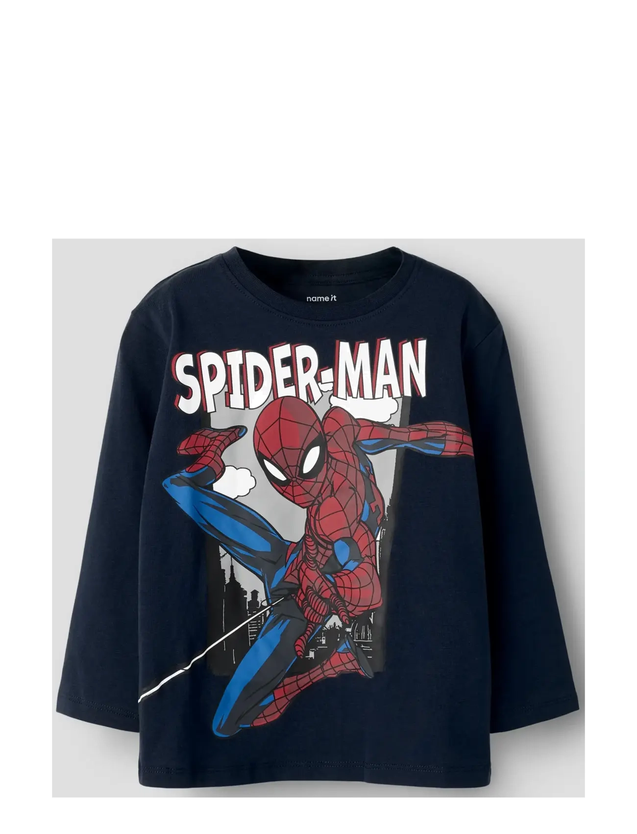 name it - NMMJUICE SPIDER NREG LS TOP NOOS MAR - long-sleeved t-shirts - navy blazer - 3