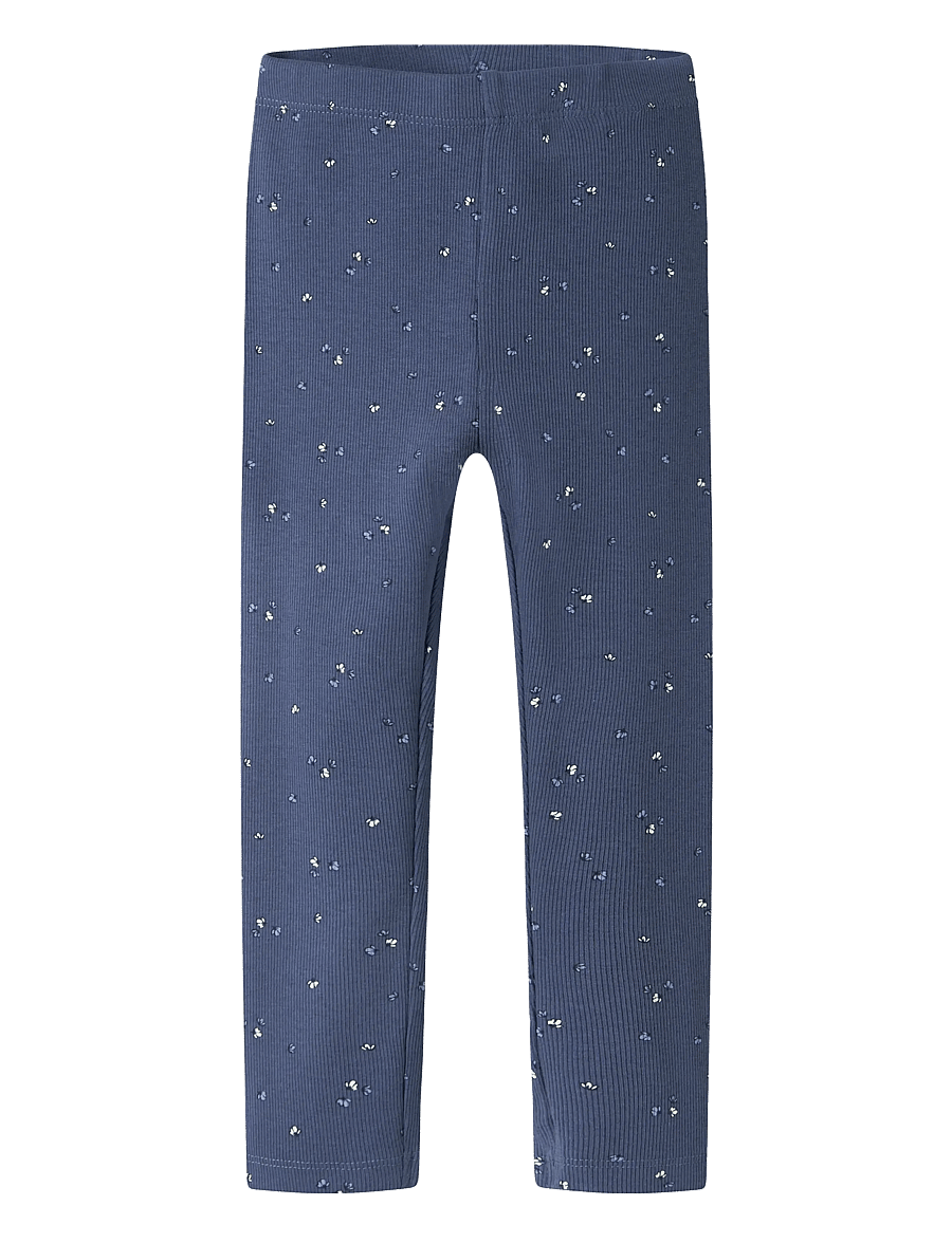 name it - NMFNELIA SLIM LEGGING PB - blue indigo - 1