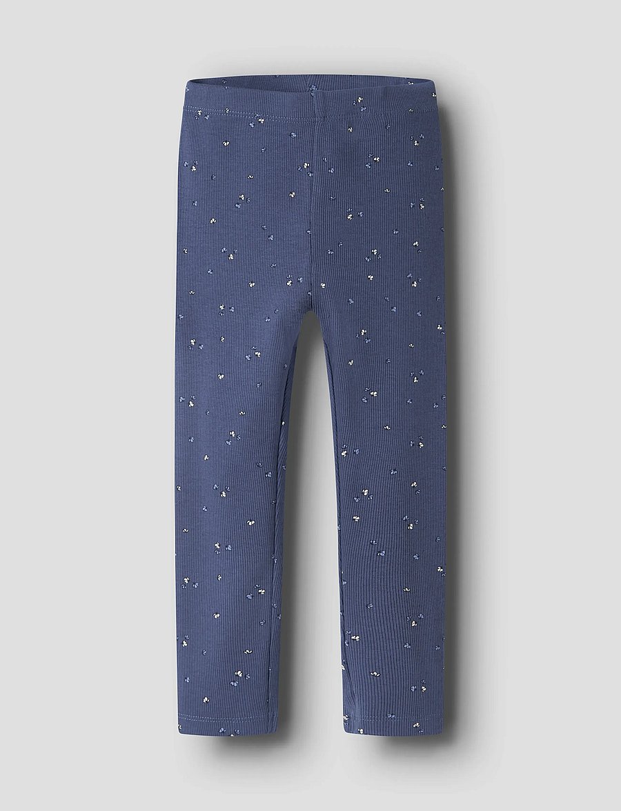 name it - NMFNELIA SLIM LEGGING PB - blue indigo - 0