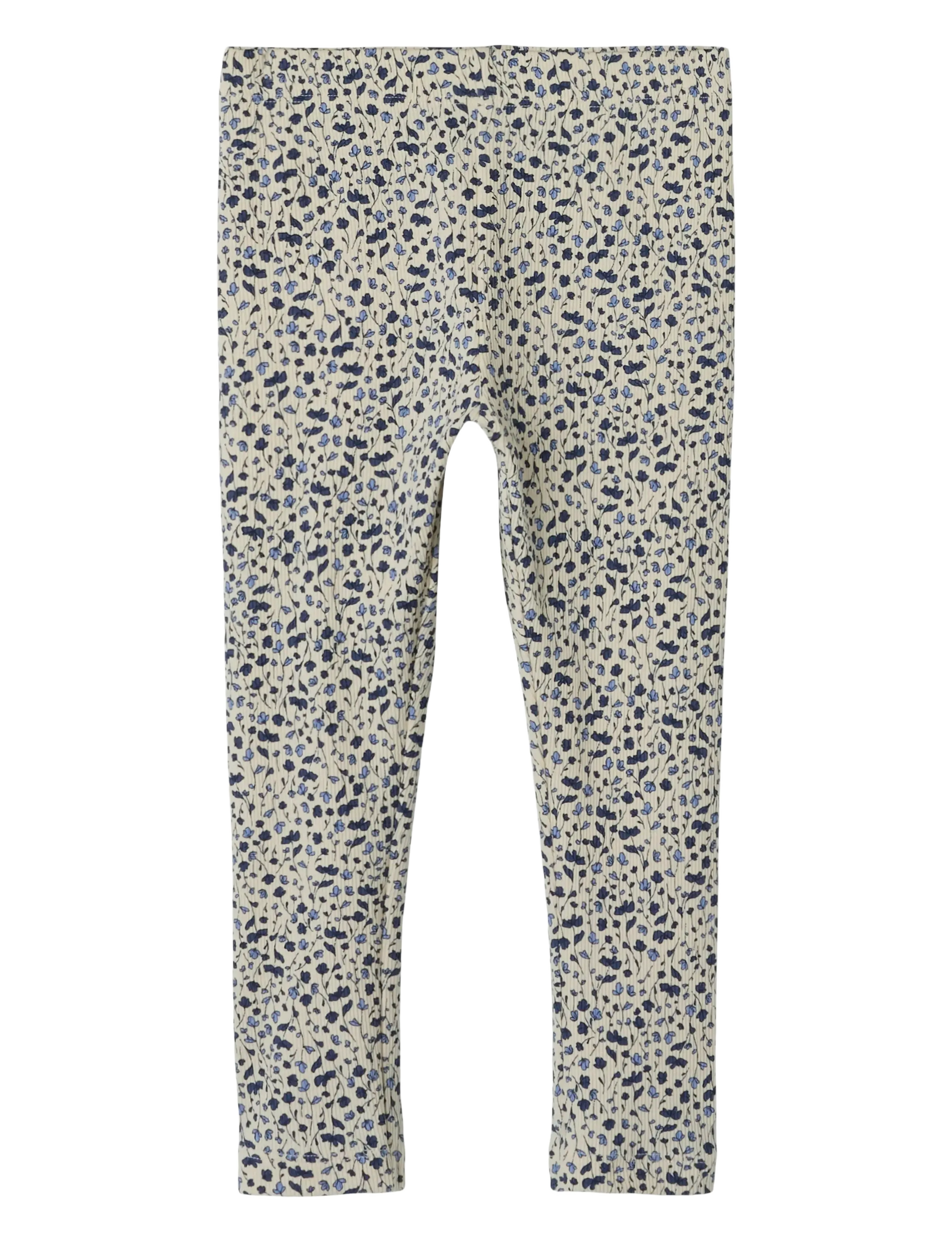 name it NMFNELIA SLIM LEGGING PB - Leggings - PARCHMENT / cream