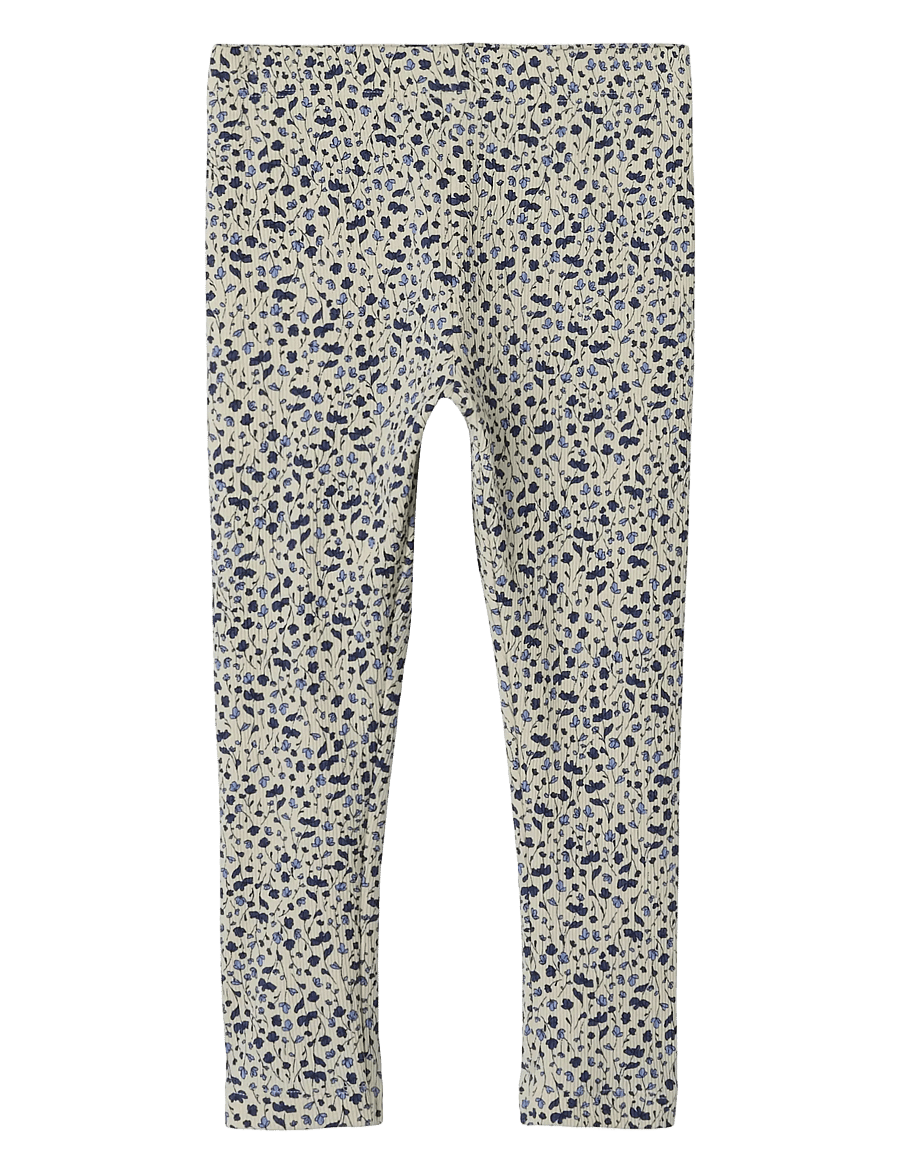 name it - NMFNELIA SLIM LEGGING PB - parchment - 1