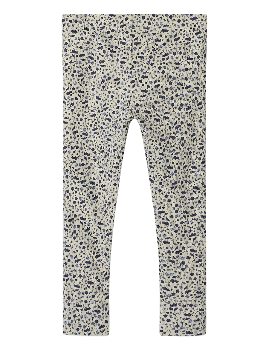 name it - NMFNELIA SLIM LEGGING PB - parchment - 2
