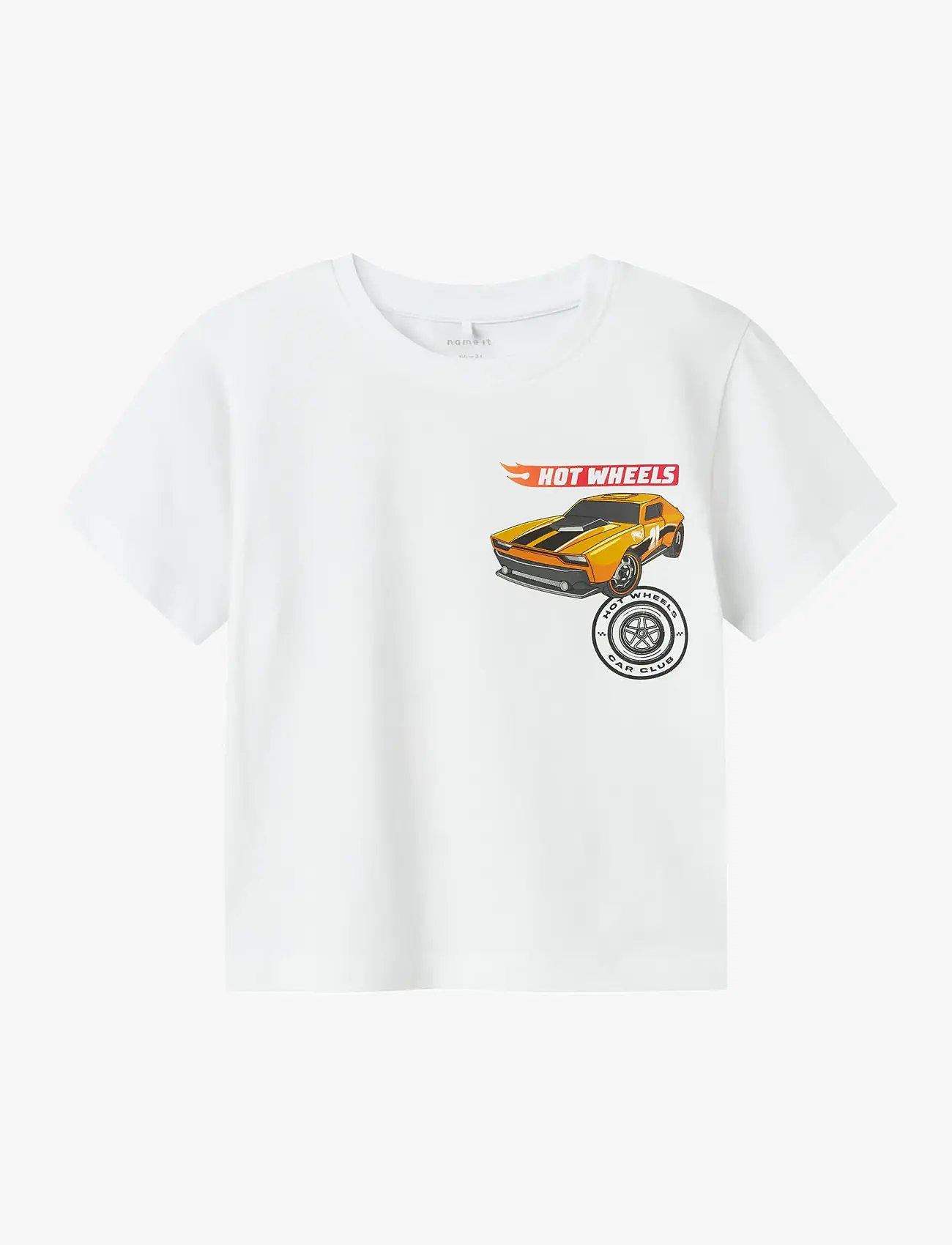 name it - NMMJORGE HOTWHEELS NREG SS TOP BOX SKY - kurzärmelige - bright white - 1