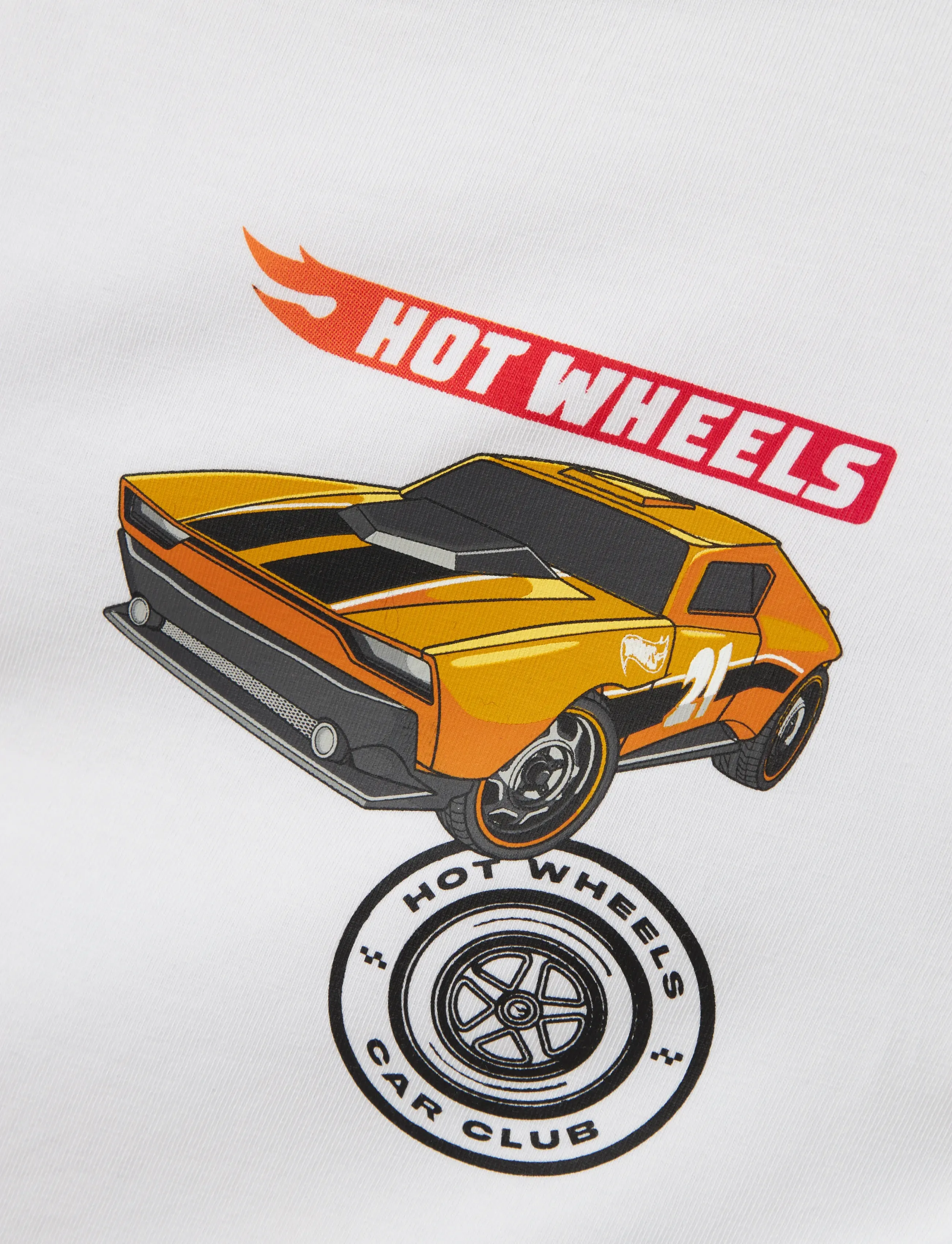 name it - NMMJORGE HOTWHEELS NREG SS TOP BOX SKY - kurzärmelige - bright white - 3