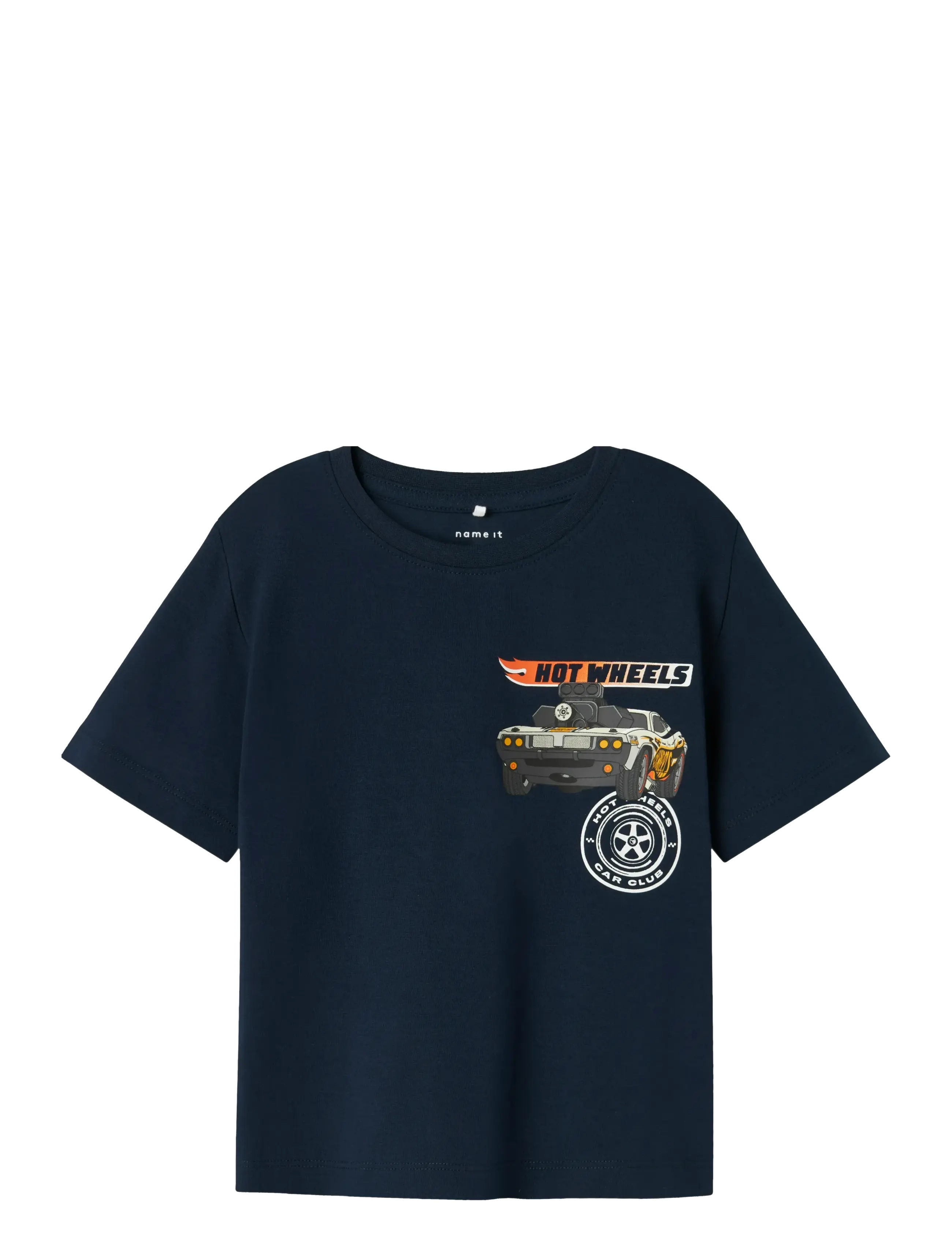 NAME IT Nmmjorge Hotwheels Nreg Ss Oberteil Box Sky Navy - 92 - Kinder