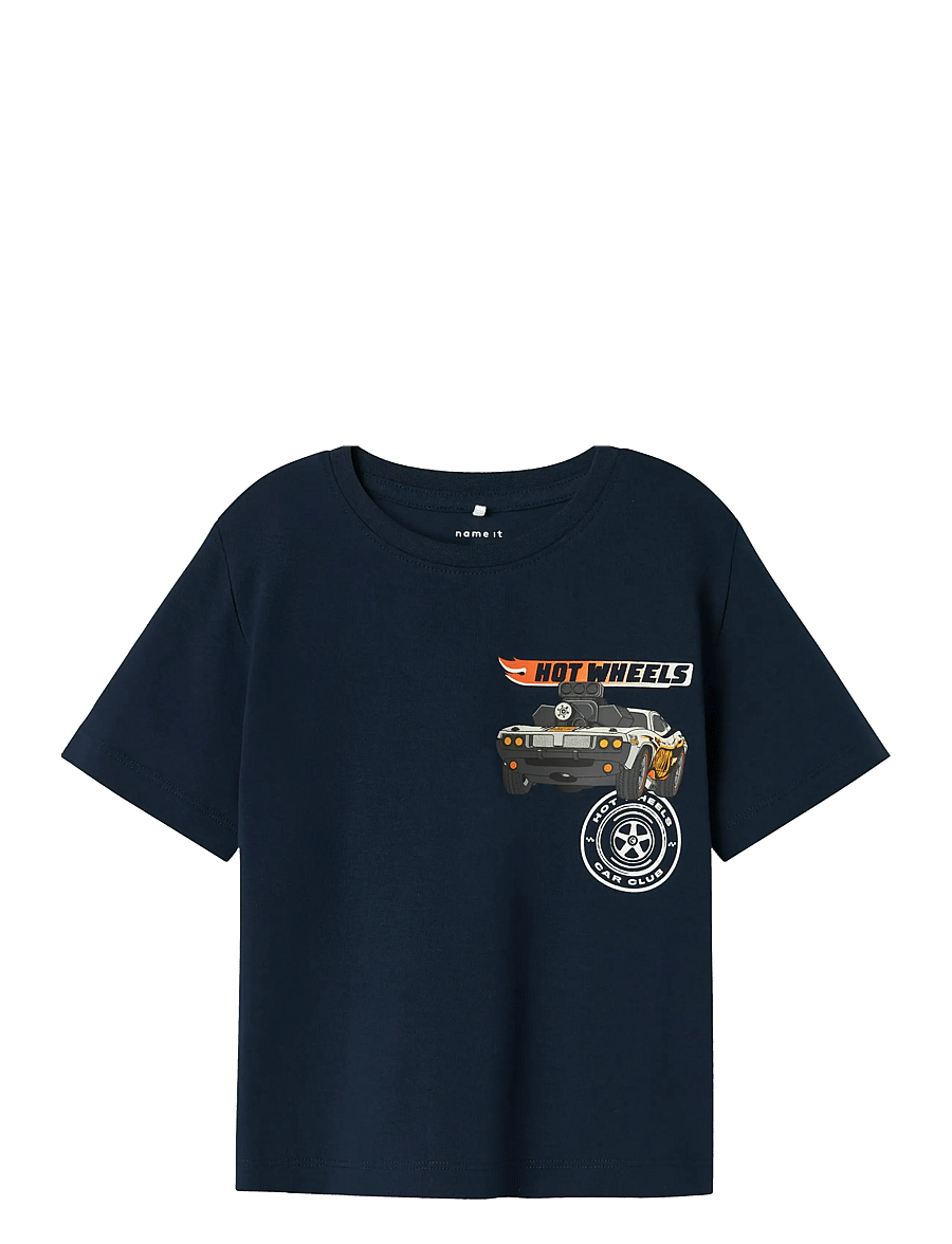 name it - NMMJORGE HOTWHEELS NREG SS TOP BOX SKY - lühikeste varrukatega t-särgid - navy blazer - 1