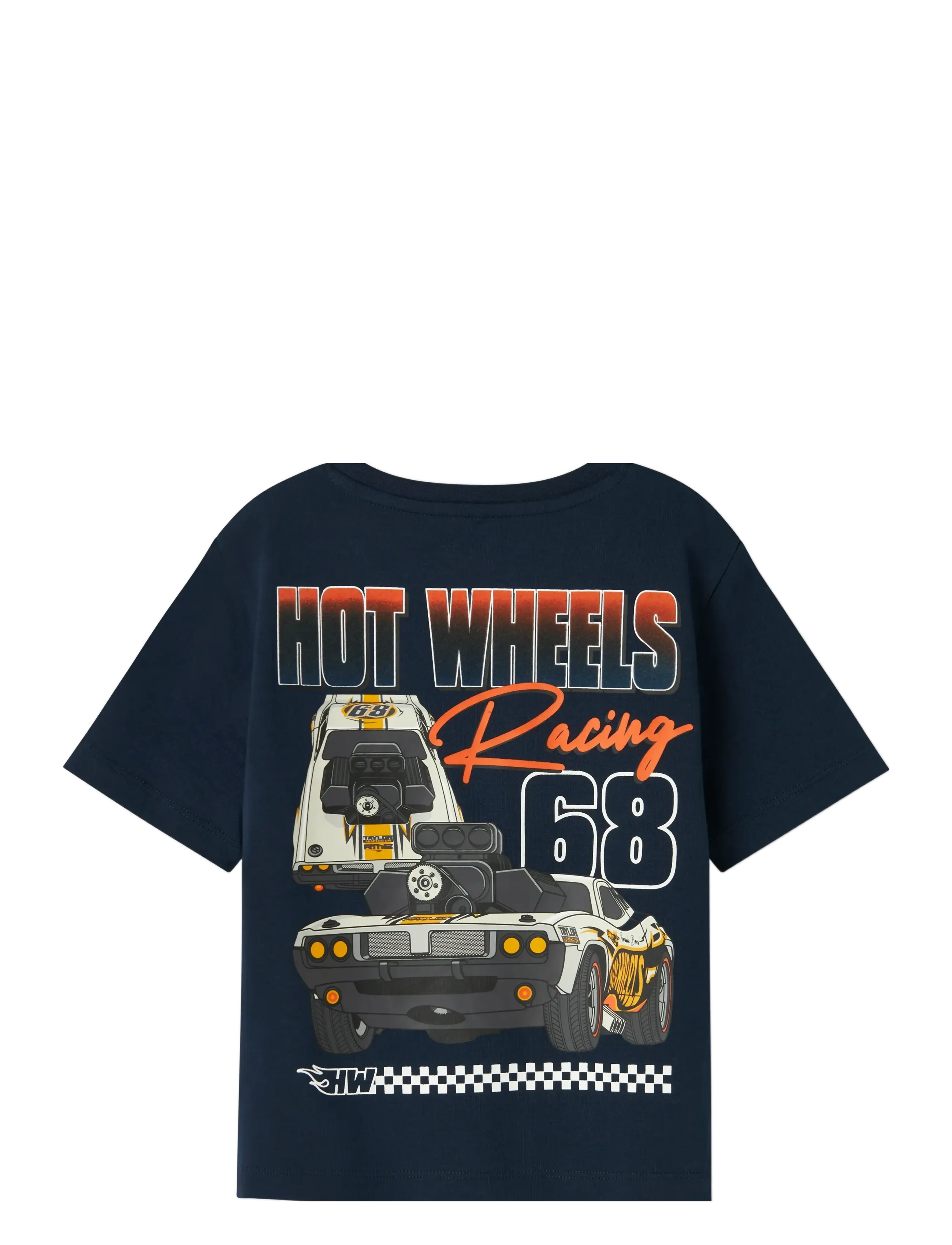 name it - NMMJORGE HOTWHEELS NREG SS TOP BOX SKY - short-sleeved t-shirts - navy blazer - 2