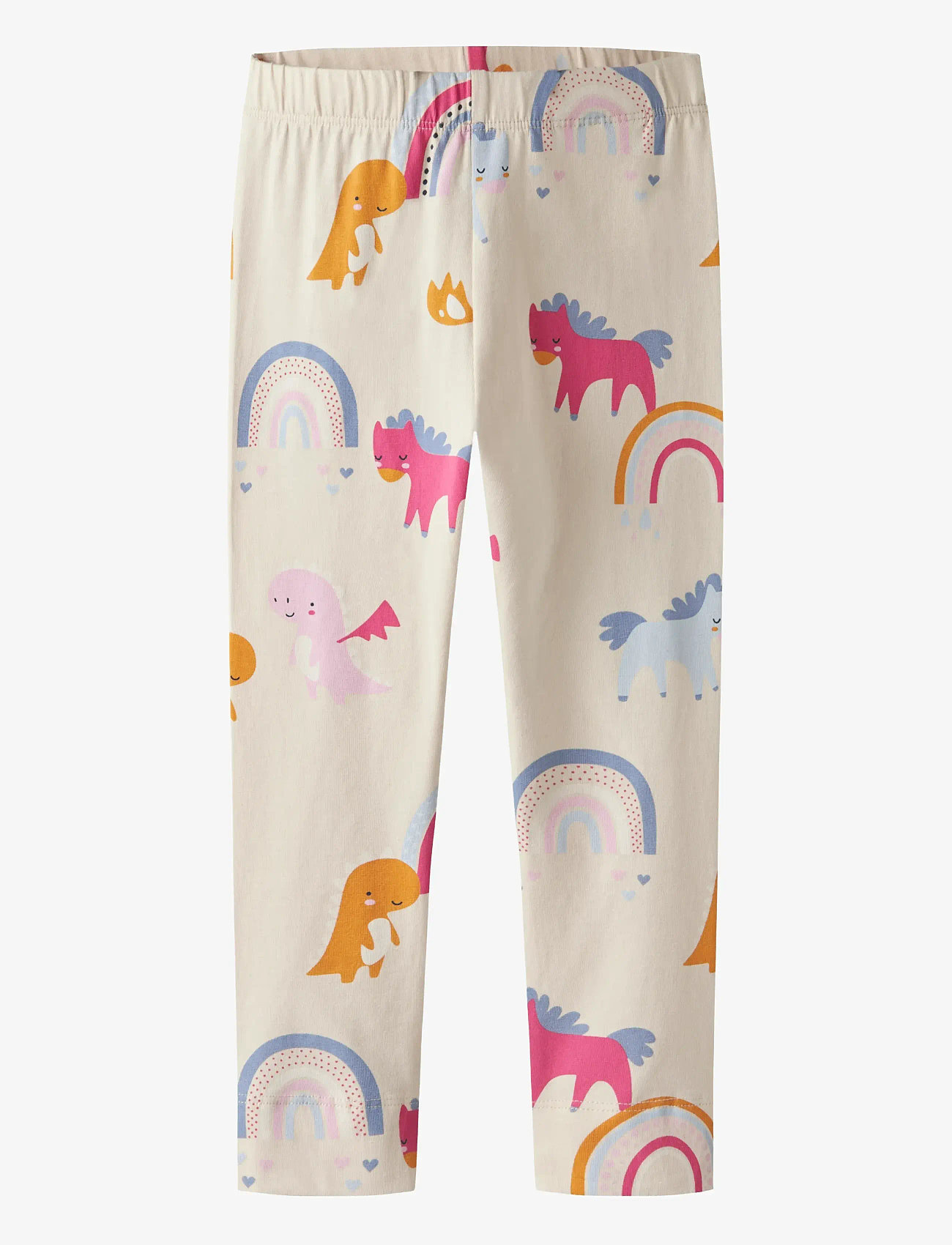 name it - NMFNULANA LEGGING PB - efterårstøj - parchment - 0