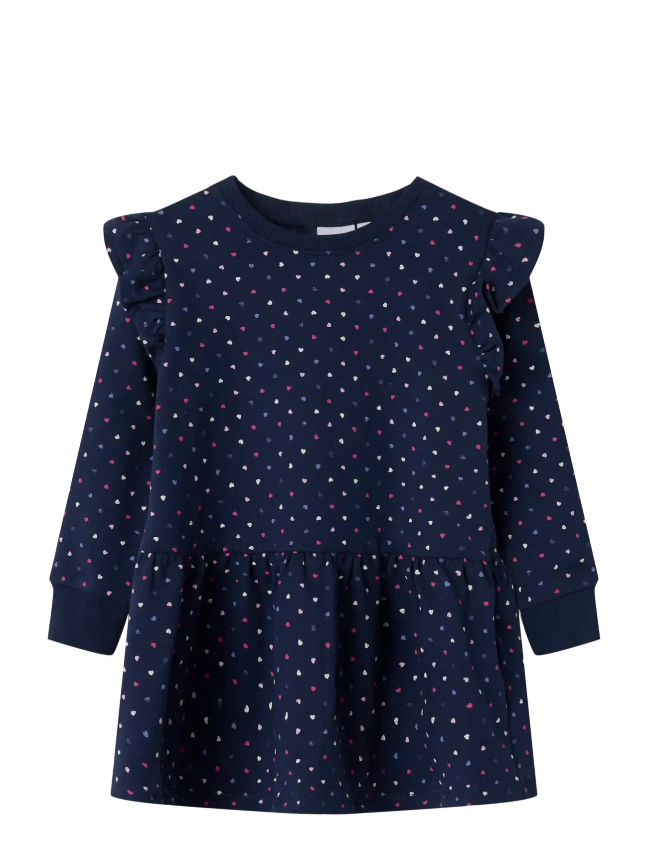 name it NMFOEANA LS SWE DRESS BRU PB - 4 for 3 - MOOD INDIGO / navy
