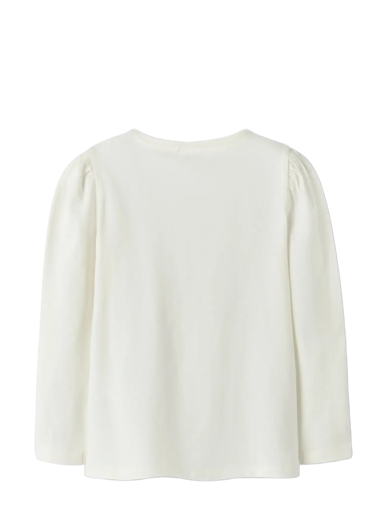 name it - NMFOLLIA LS TOP PB - pitkähihaiset t-paidat - coconut milk - 2