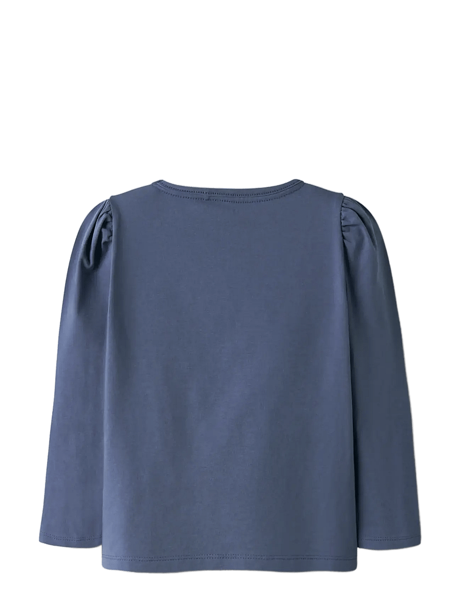 name it - NMFOLLIA LS TOP PB - langerma bolir - vintage indigo - 2