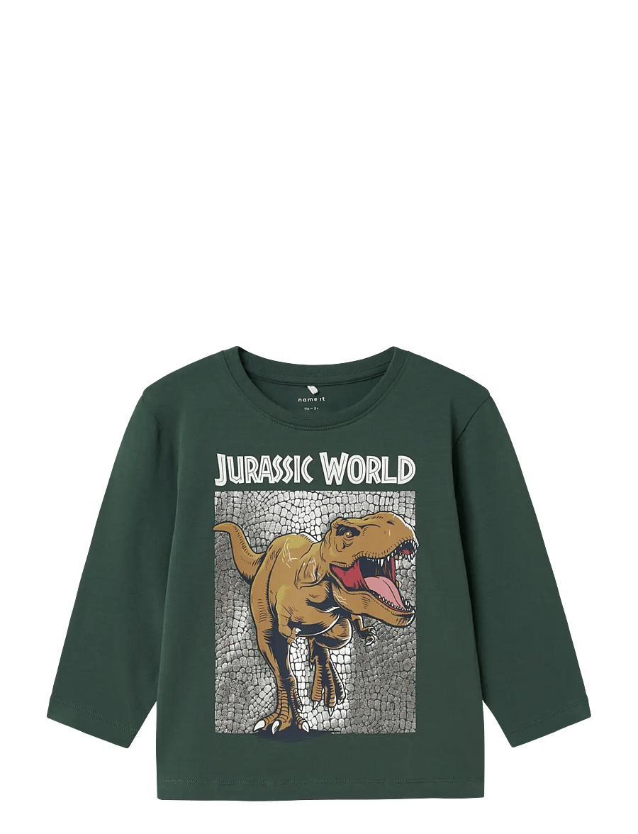 name it - NMMJEWEL JURASSIC NREG LS TOP NOOS SKY - pikkade varrukatega t-särgid - garden topiary - 1