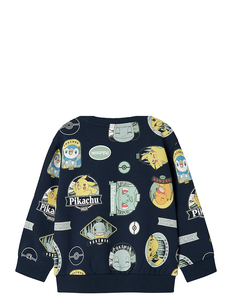 name it - NMMJAZY POKEMON NREG SWEAT UNB SKY - sweatshirts - navy blazer - 1
