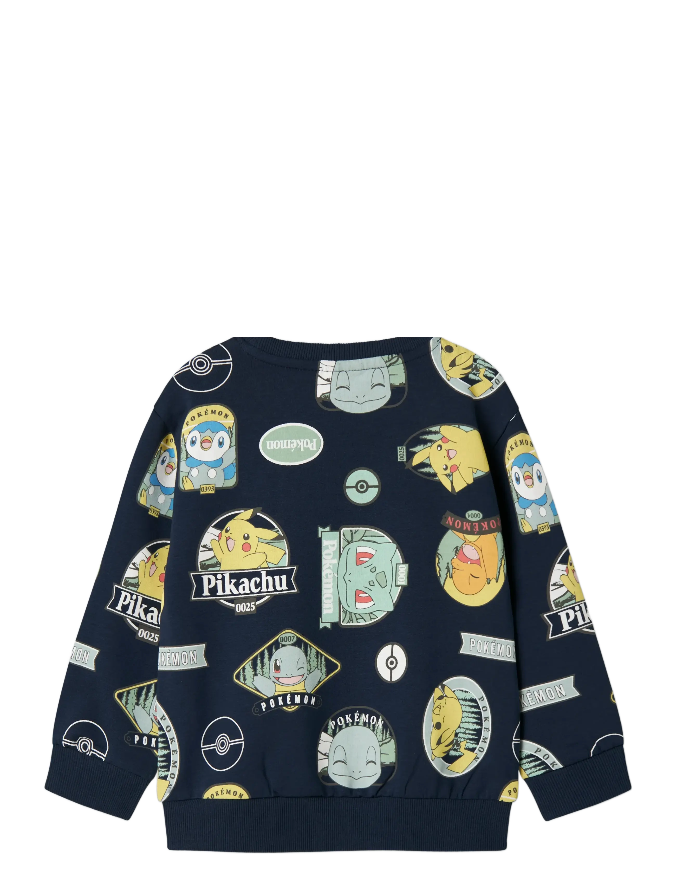 name it - NMMJAZY POKEMON NREG SWEAT UNB SKY - sweat-shirt - navy blazer - 1