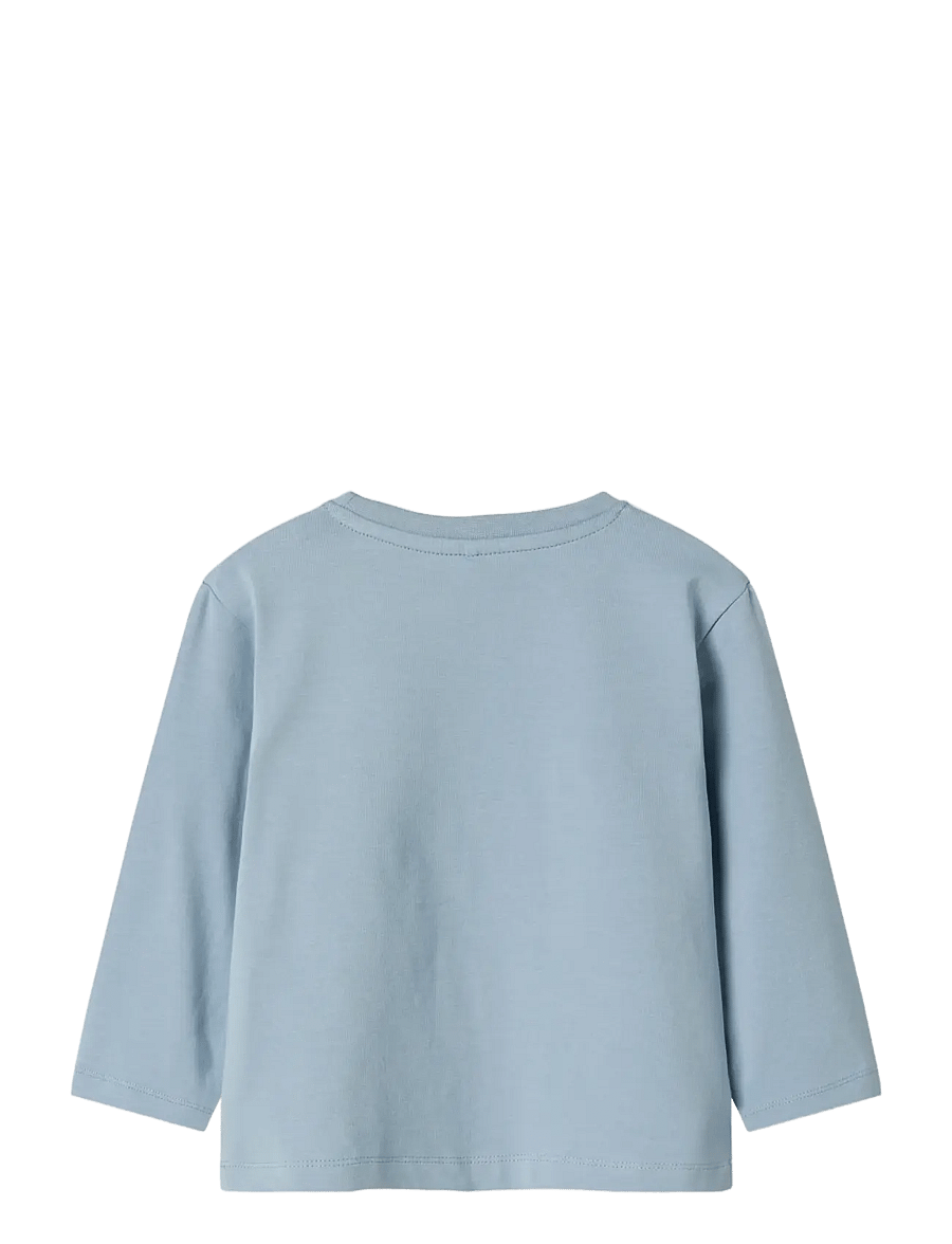 name it - NMMJUMBO POKEMON NREG LS TOP BOX SKY - langermede t-skjorter - dusty blue - 2